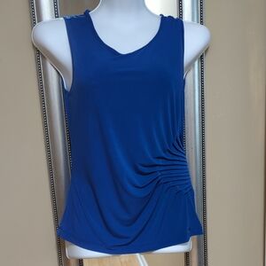 Calvin Klein Blue Sleeveless Blouse